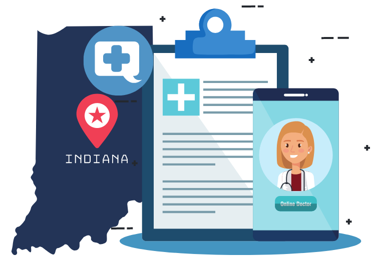 Telemedicine in Indiana - Divider Icon